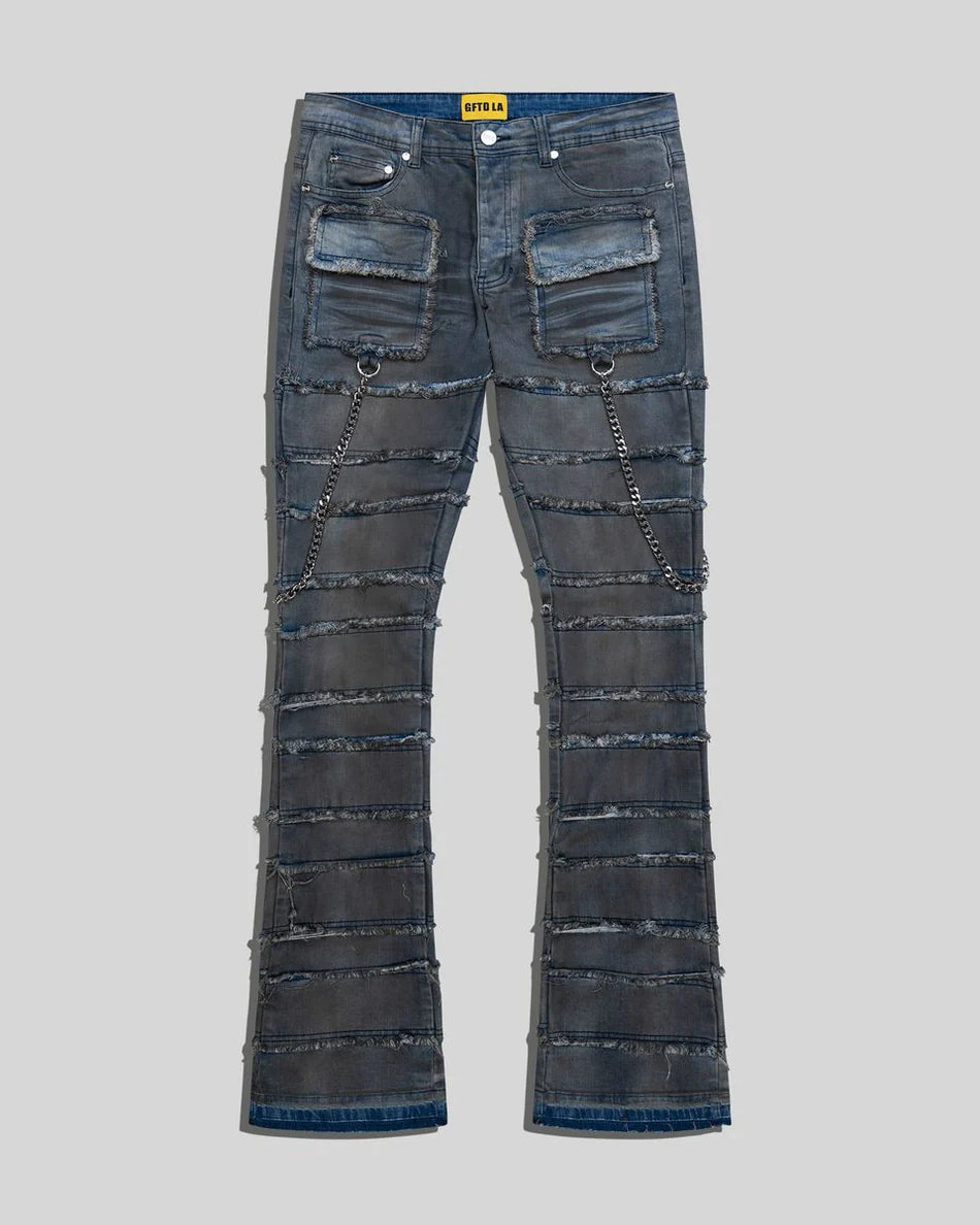 GFTD CHAINED JEAN - DTY