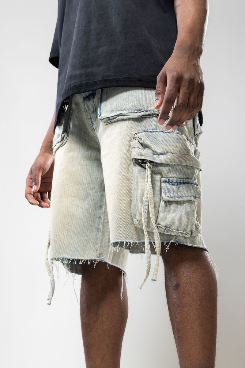 GFTD DAVIN DTY DENIM SHORTS