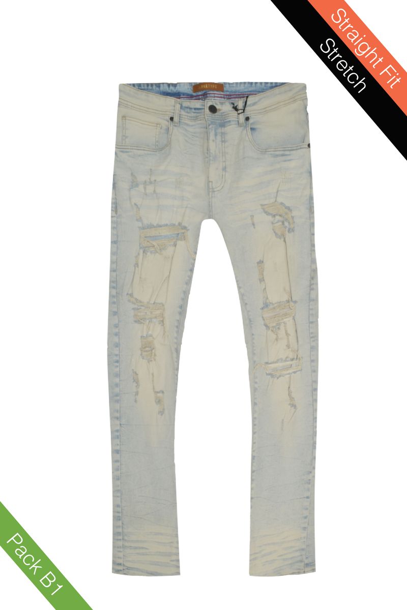 Arketype Dakota Rip & Repair Jeans