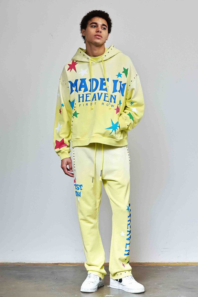 First Row MADE IN HEAVEN KONPEITO 2 Pc JOGGER Sweat Set