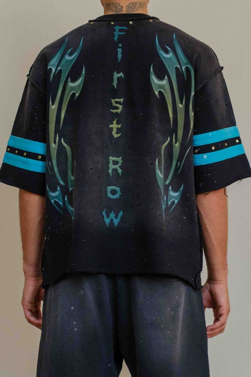 First Row BE FIERCE TRIBAL SCORPION TEE