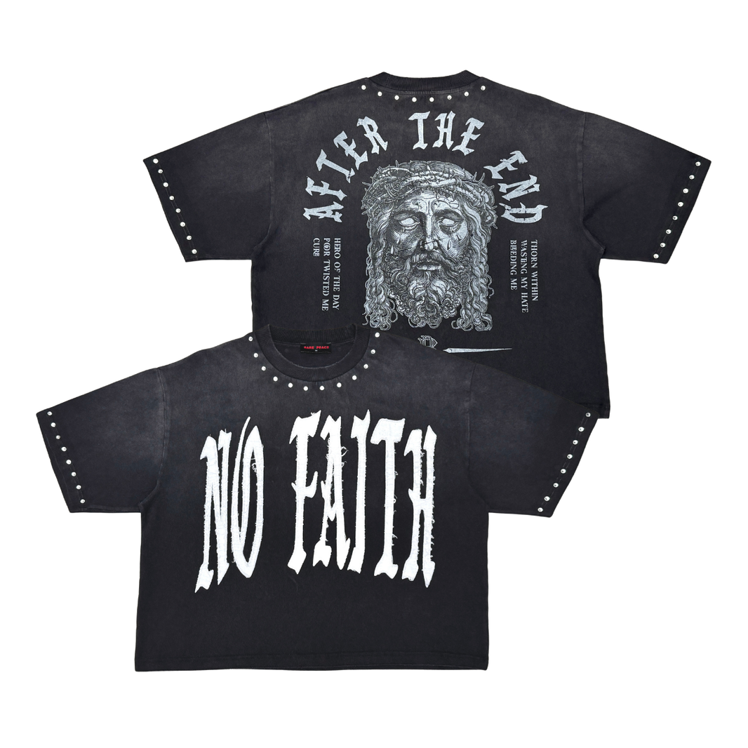 RARE PEACE NO FAITH 2PC SWEAT PANTS WITH TSHIRT