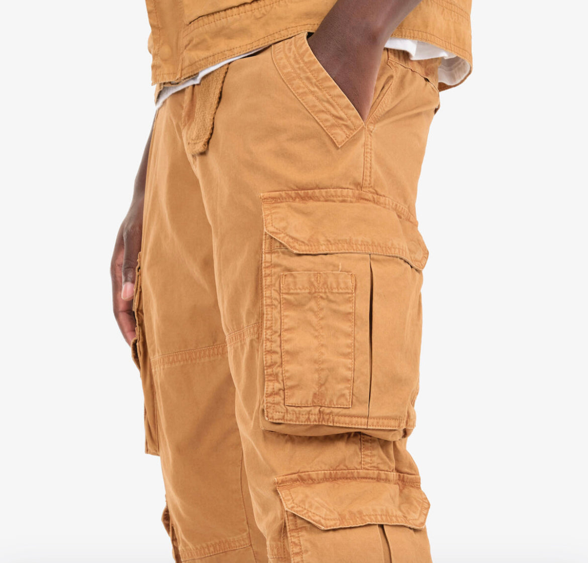 COPPER RIVET TIMBER BROWN CARGO PANTS .– Bold Outfitters