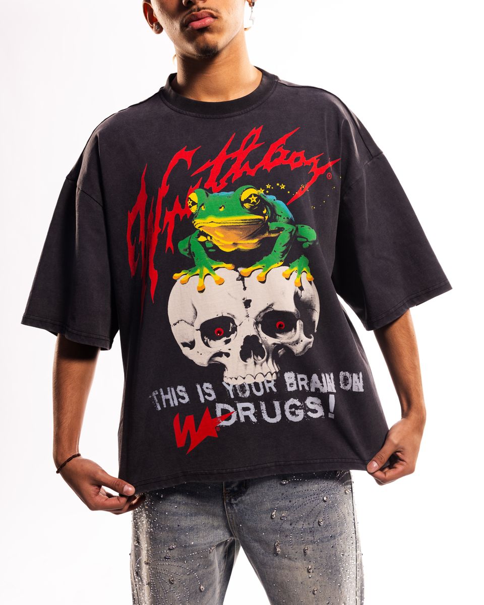 WRATH BOY This is your brain on drugs tshirt