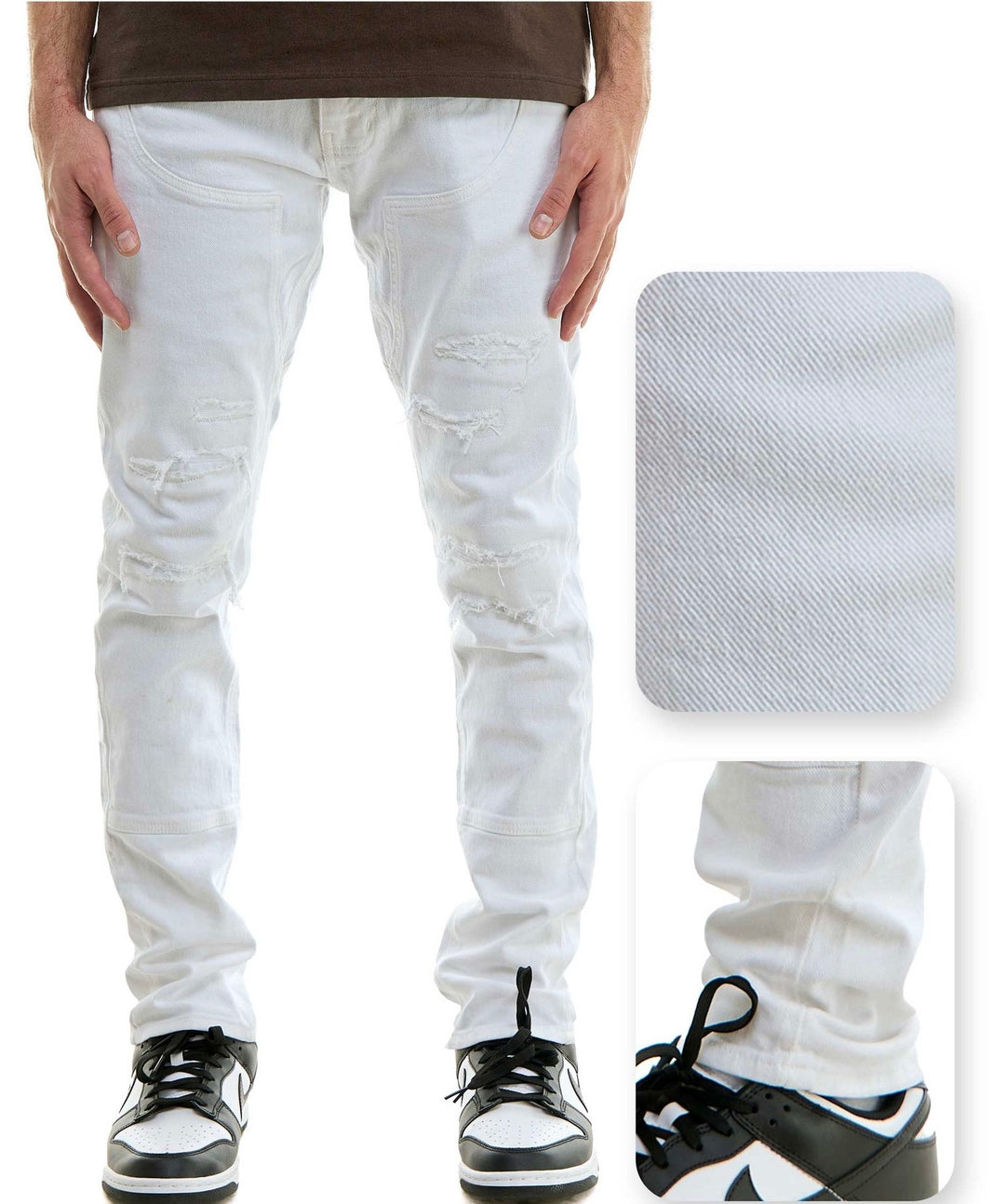 KDNK CARPENTER SKINNY JEANS