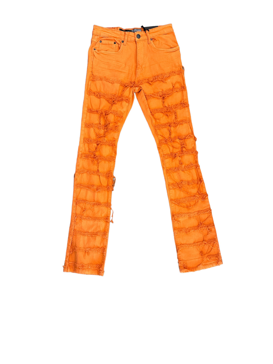 SPARK PREMIUM STRETCH STACKED JEANS ORANGE