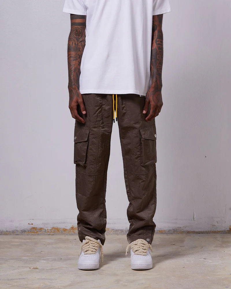 GFTD WARREN BLACK MULTI POCKET PANTS