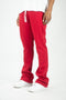 REBEL MINDS/ Bleecker & Mercer Men Slim Flare Fit Stacked Sweatpants