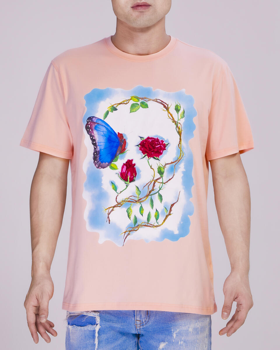 ROKU STUDIO BUTTERFLY LOVE TEE MEN