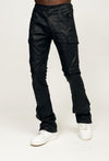 BLEECKER & MERCER Coated Stacked Fit Pants