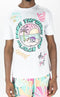 REBEL MINDS STORM GRAPHIC TEE & TROPICAL SHORT