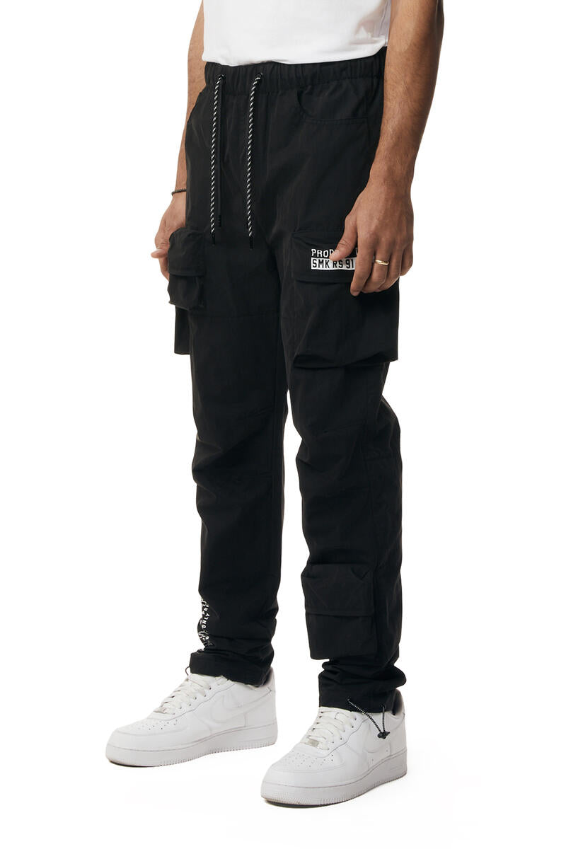 SMOKE RISE NYLON UTILITY CARGO PANTS