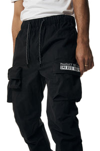 SMOKE RISE NYLON UTILITY CARGO PANTS