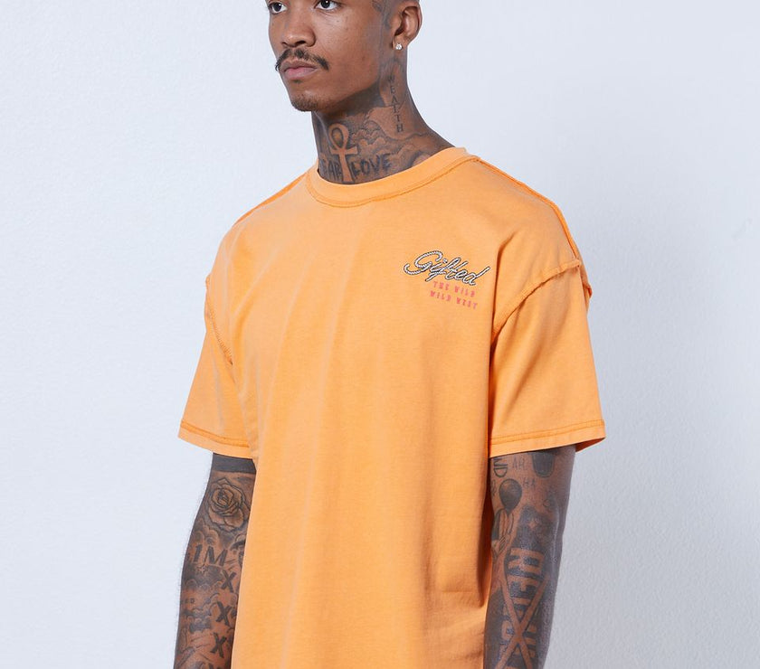 GFTD WILD WEST ORANGE TEE