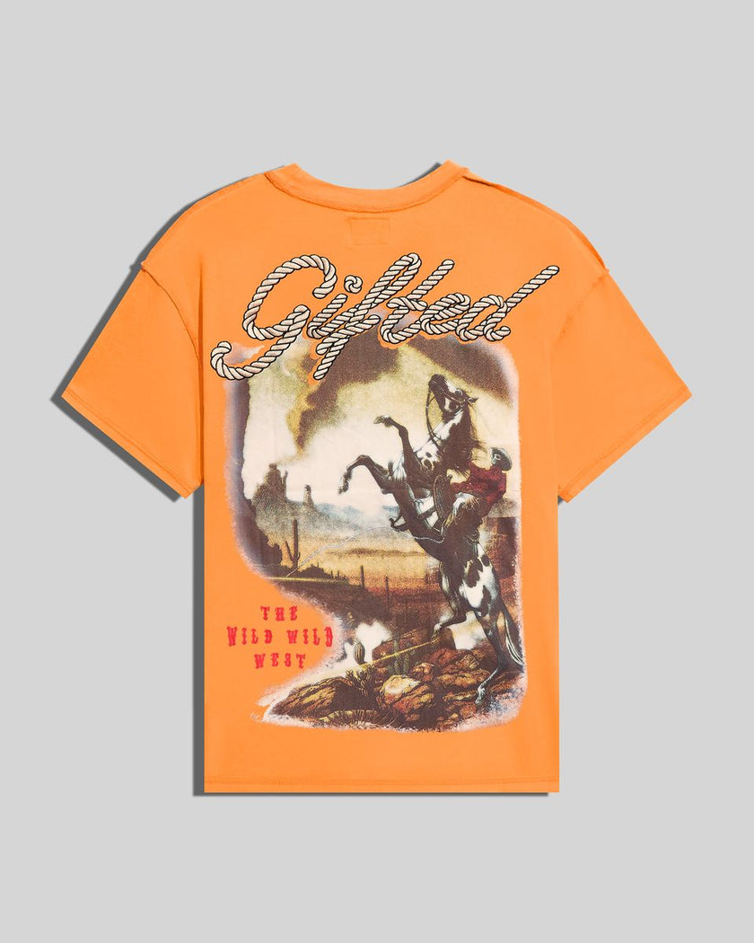 GFTD WILD WEST ORANGE TEE