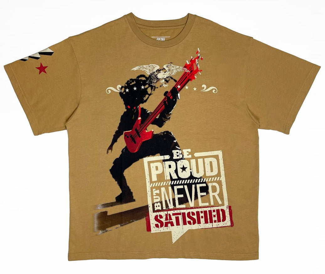 FIFTH LOOP BE PROUD TSHIRT-SAND