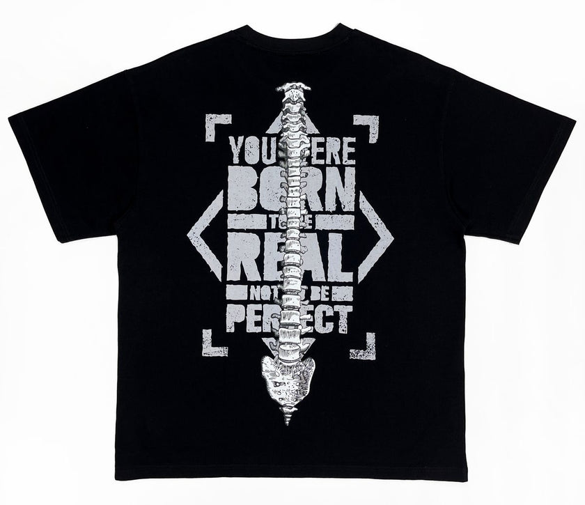 FIFTH LOOP BORN TO BE REAL TSHIRT-BK