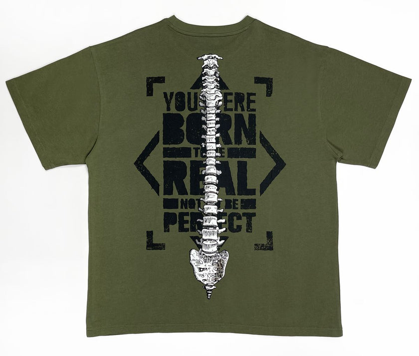 FIFTH LOOP BORN TO BE REAL TSHIRT-BK