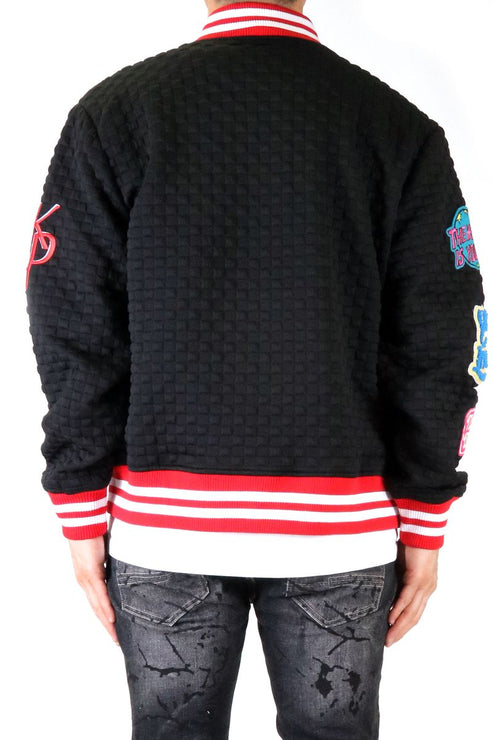 KLEEP RED BOMBER JACKET