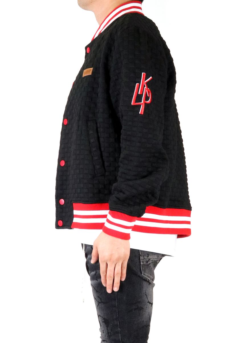 KLEEP RED BOMBER JACKET