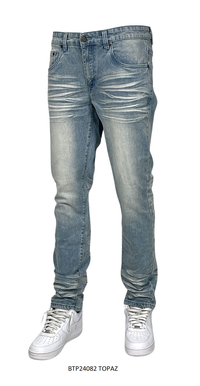 Blind Trust Big & Tall WASHED SLIM FIT JEANS