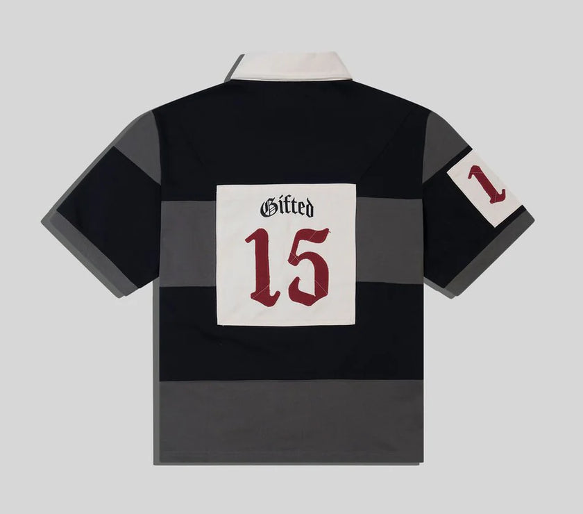 GFTD WINNERS BLACK/GREY POLO