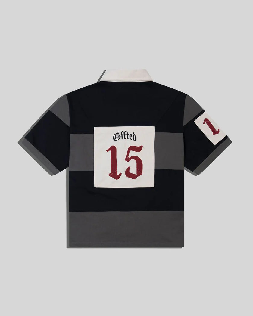 GFTD WINNERS BLACK/GREY POLO