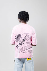 Gftd TAKE FLIGHT PINK TEE