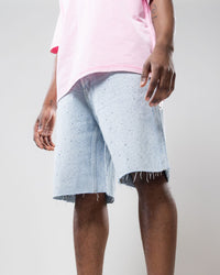 GFTD CHRIS LT DENIM SHORTS