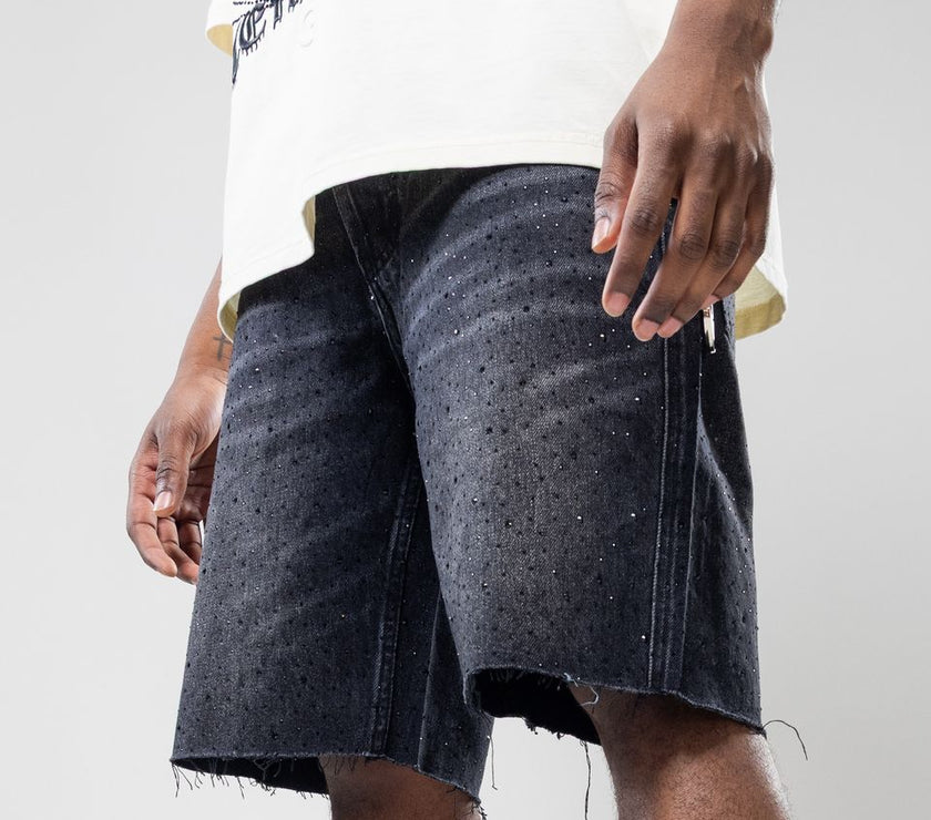 GFTD CHRIS LT DENIM SHORTS