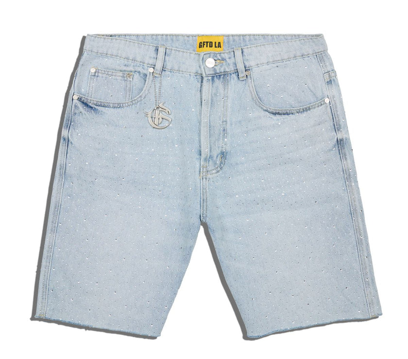 GFTD CHRIS LT DENIM SHORTS
