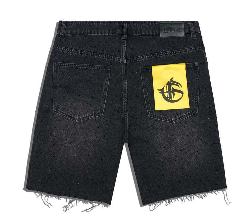 GFTD CHRIS LT DENIM SHORTS