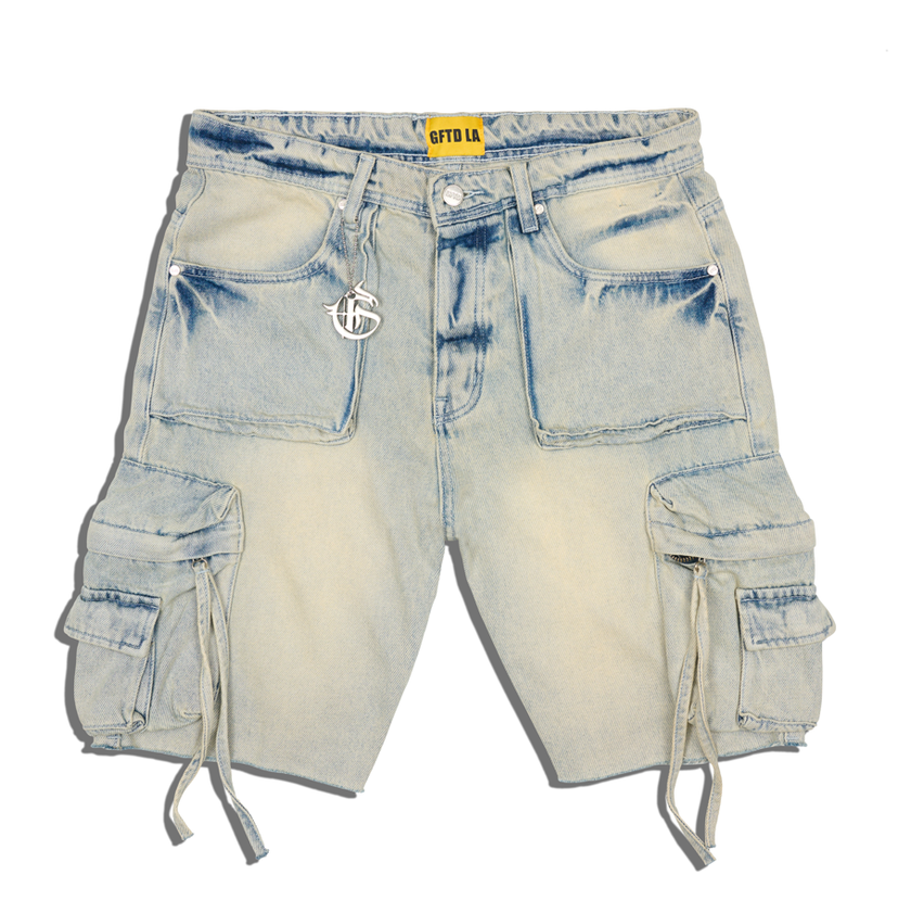 GFTD DAVIN DTY DENIM SHORTS