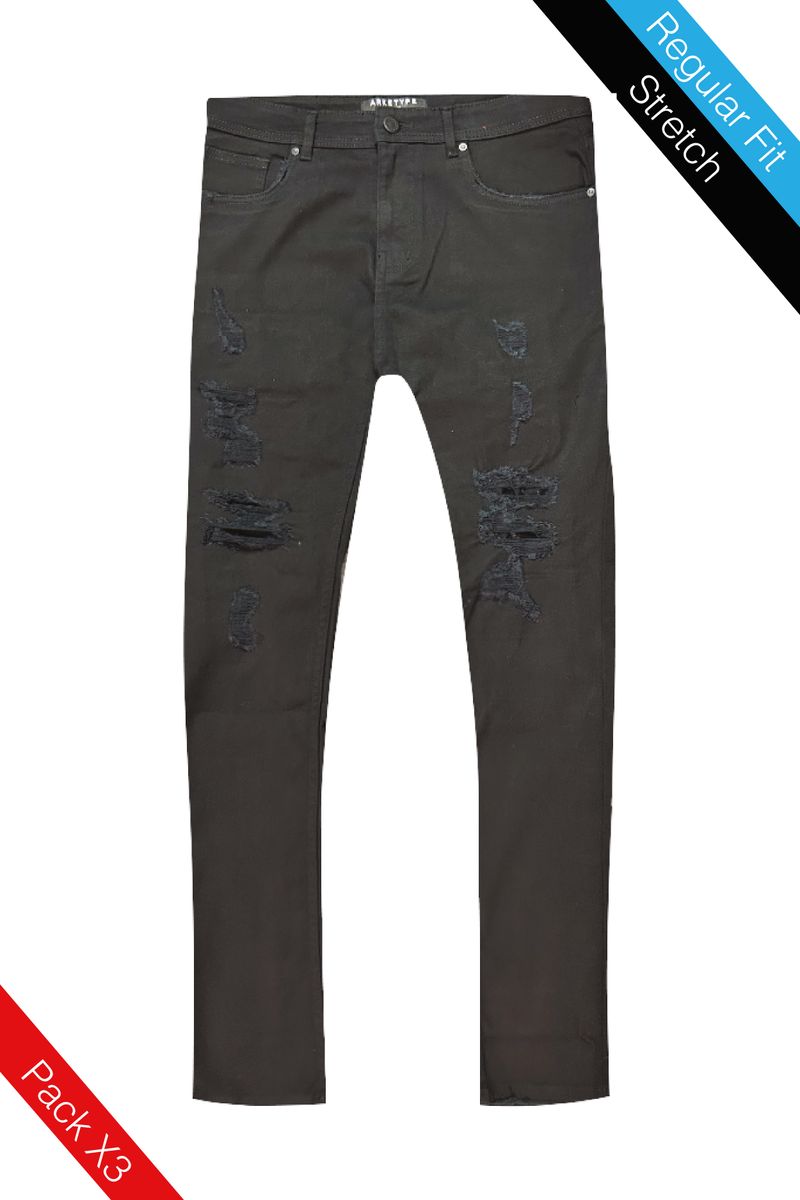 Arketype Core Ripped Jeans