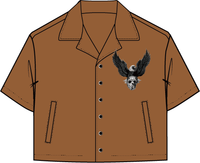 Roku RESPECT OR DIE CROPPED TWILL SHIRT