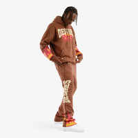 Copper Rivet Lust Wrath Envy Sweatsuit W Flames