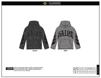 PJ MARK SPARKLED RAW EDGE FRENCH TERRY