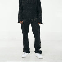 PJ MARK SPARKLED RAW EDGE FRENCH TERRY