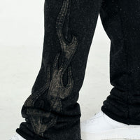 PJ MARK SPARKLED RAW EDGE FRENCH TERRY