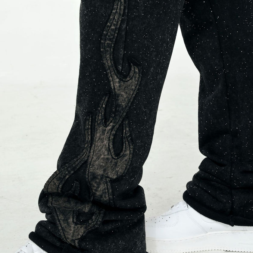 PJ MARK SPARKLED RAW EDGE FRENCH TERRY