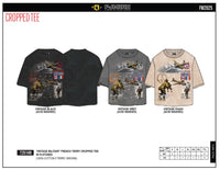 PJ Mark FRENCH TERRY CROPPED TEE