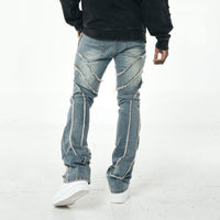 PJ Mark WASHED DENIM PANTS