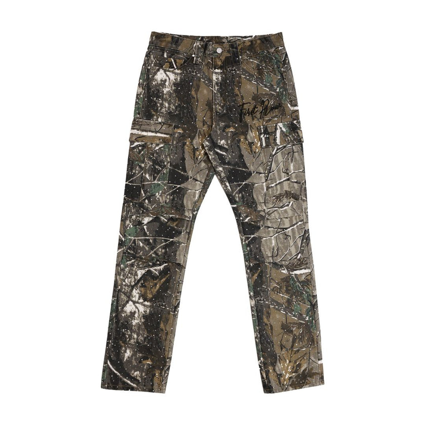 First Row ALLOVER STUD CARGO PANTS