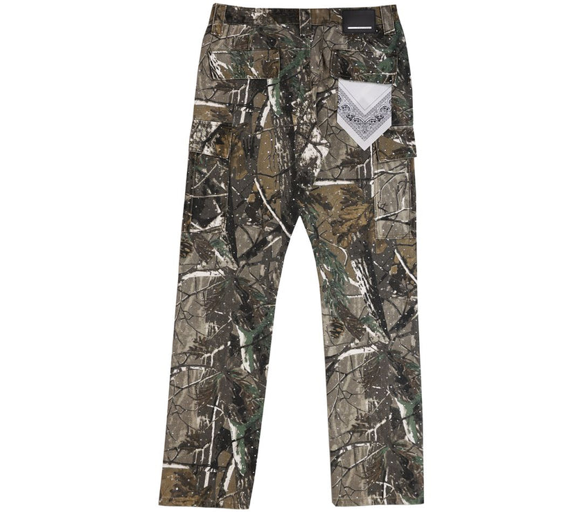 First Row ALLOVER STUD CARGO PANTS