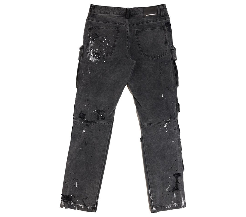 First Row STUD CARGO PANTS
