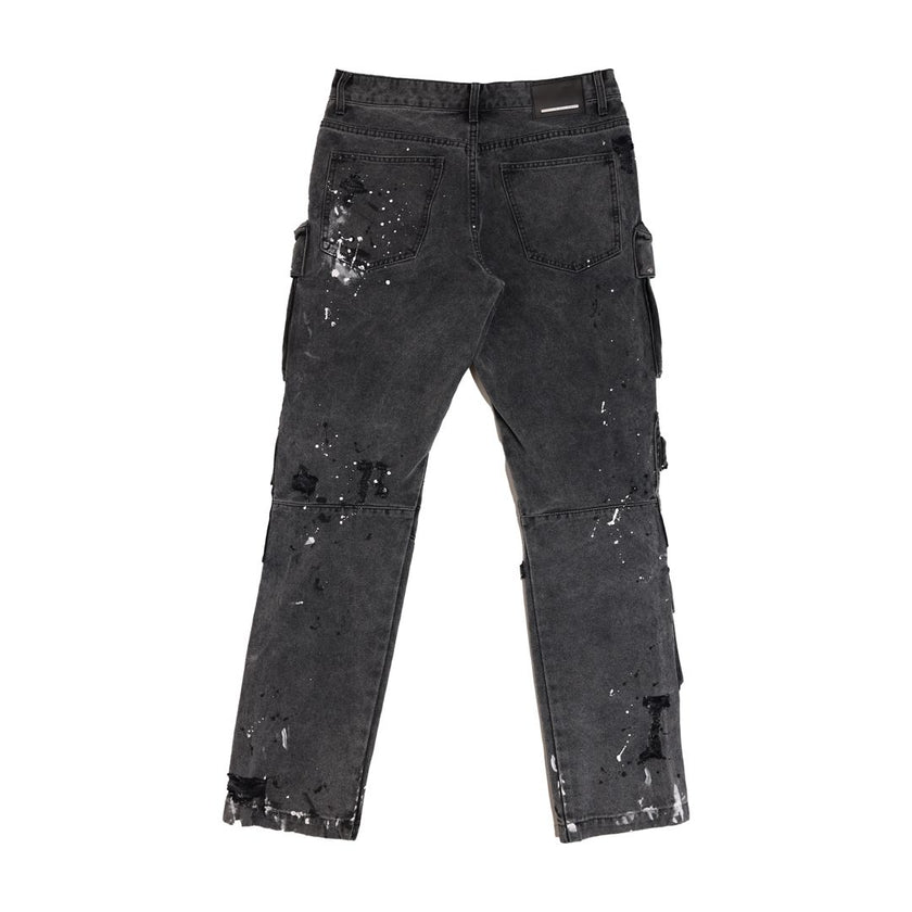 First Row STUD CARGO PANTS