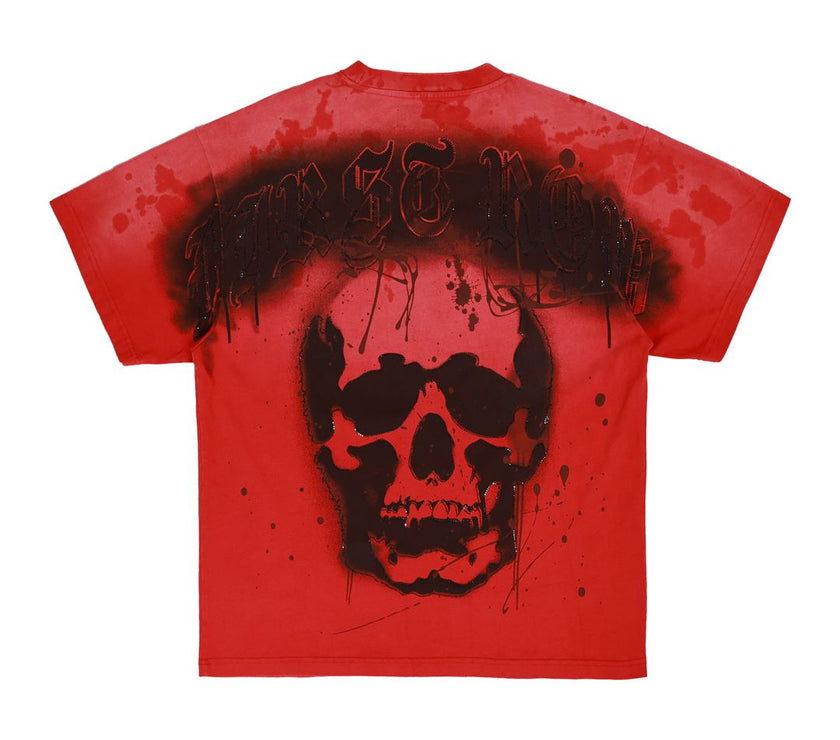 First Row WAKE UP AND BE FIERCE STUD TEE