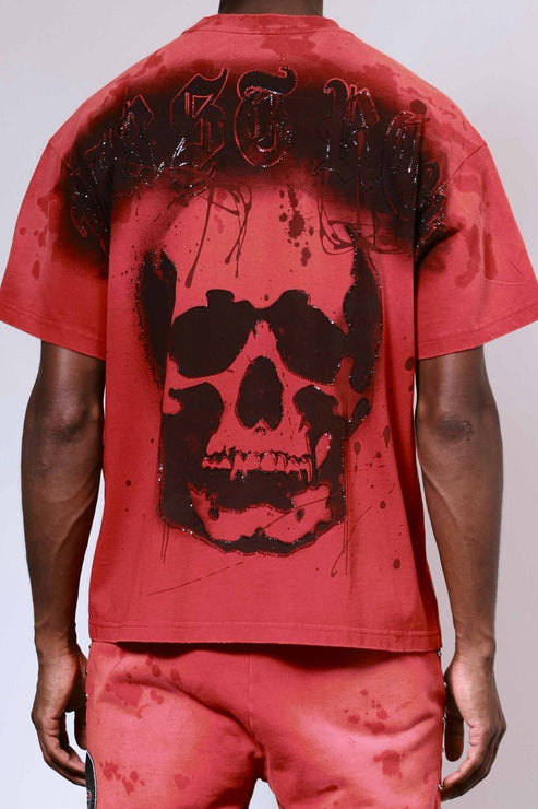 First Row WAKE UP AND BE FIERCE STUD TEE