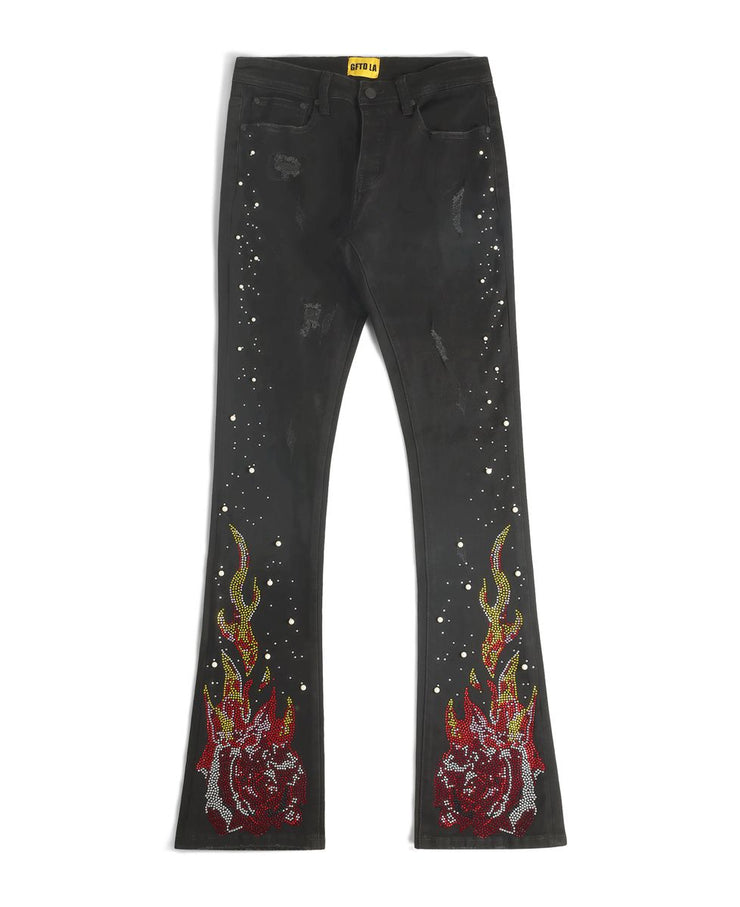 GFTD OMBRES JETT BLK DENIM