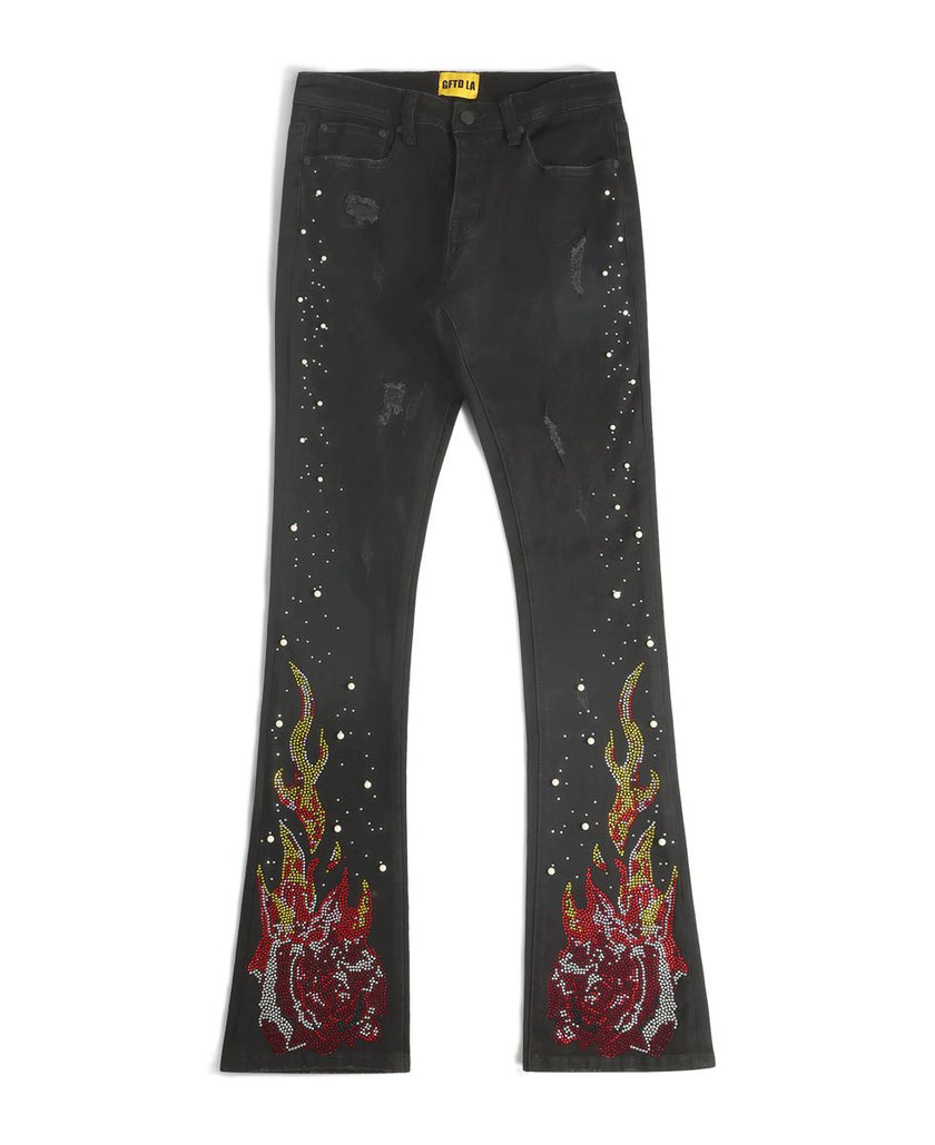 GFTD OMBRES JETT BLK DENIM